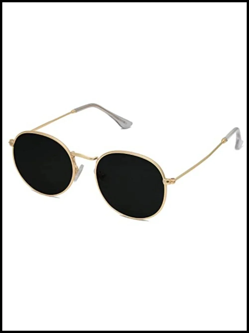 Round Polarized Sunglasses Women Men Classic Vintage UV400
